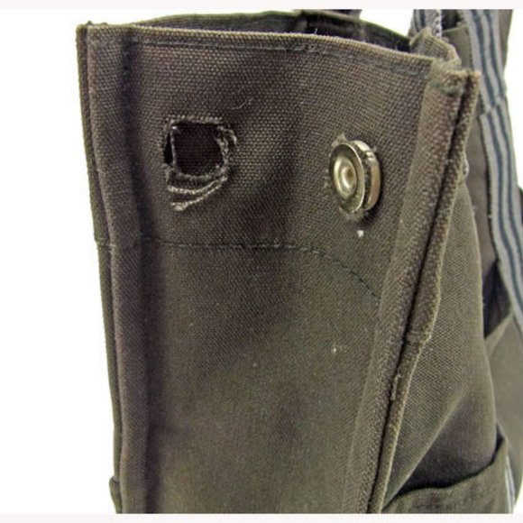 Authentic Hermes Tote bag Fourre Tout Black Grey Woman - Picture 4 of 6